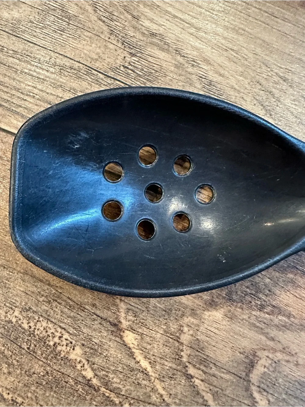 Rubbermaid Black Slotted Cooking Spoon